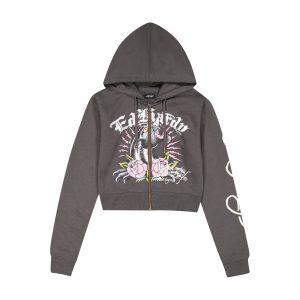 Panther Zip Front Hoodie