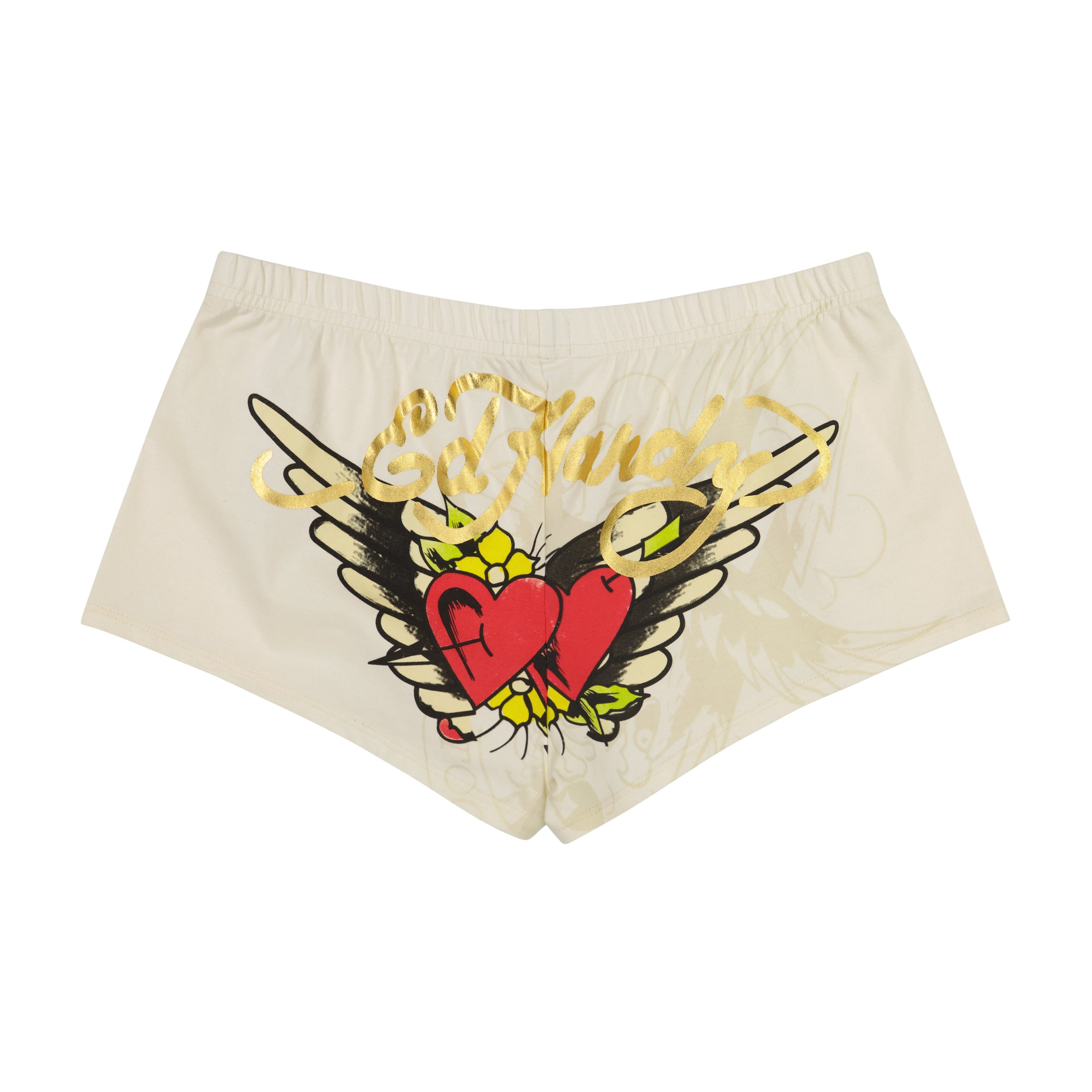 Heart Wings Booty Biker Shorts - Image 2