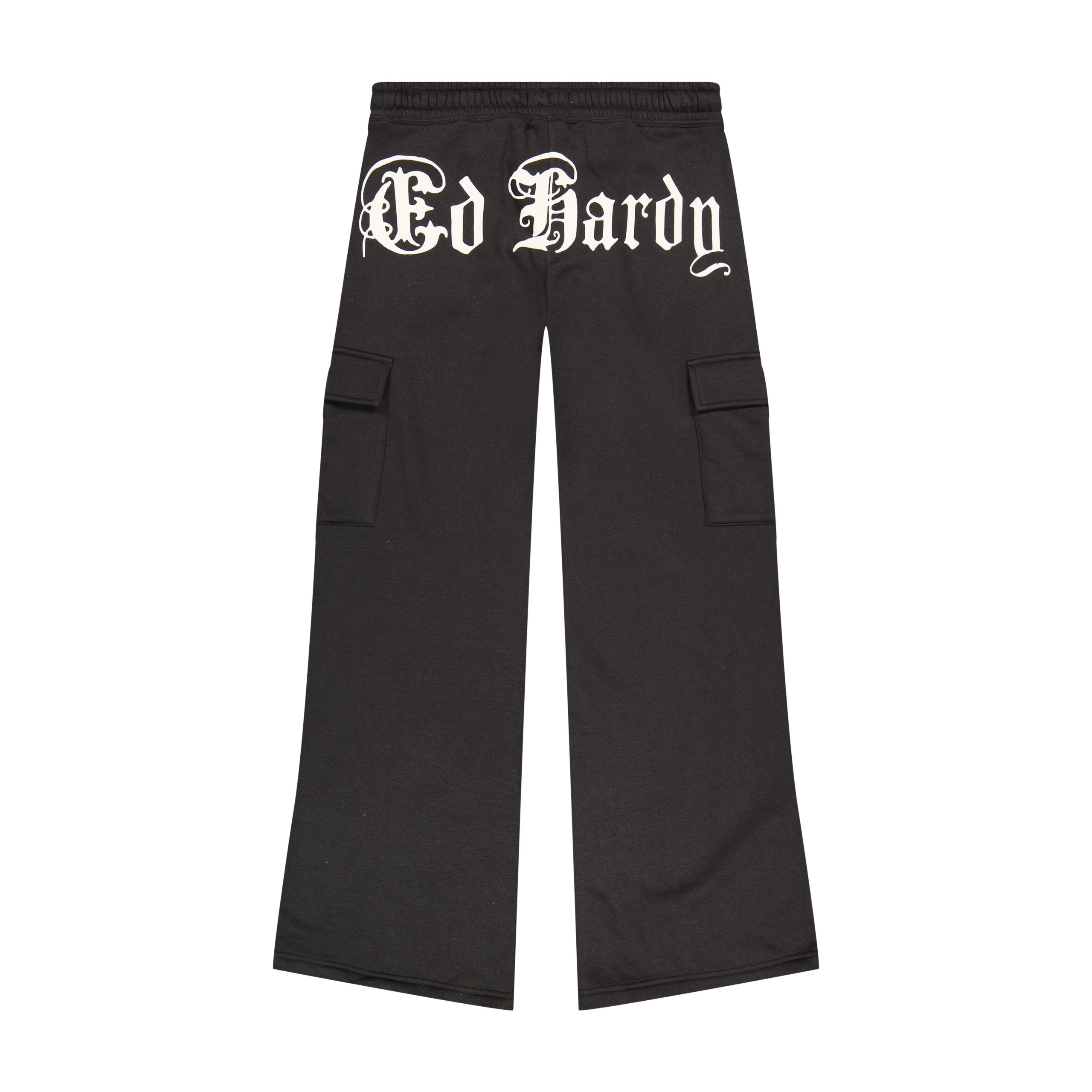 Rose Skull Cargo Sweatpants - Image 2
